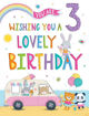 Picture of 3 TODAY BIRTHDAY CARD GIRL